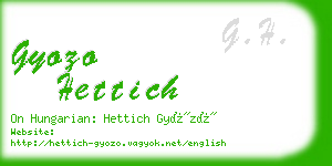 gyozo hettich business card